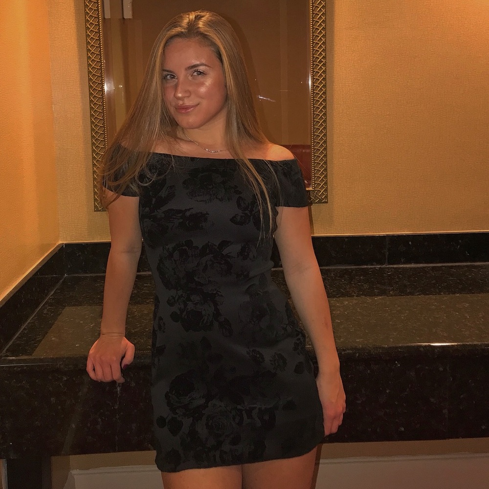 This dress was worn once